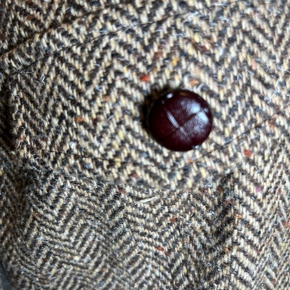 BROWN Wool Blazer by Hillary Hansen - Picture 7 of 16
